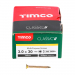 3.0x30 Pozi Countersunk Multi Purpose Screw Zinc & Yellow Plated Timco Classic Range Pack 200