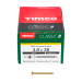 3.0x35 Pozi Countersunk Multi Purpose Screw Zinc & Yellow Plated Timco Classic Range Pack 200