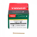 3.0x40 Pozi Countersunk Multi Purpose Screw Zinc & Yellow Plated Timco Classic Range Pack 200