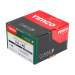 5.0x40 Pozi Countersunk Multi Purpose Screw Zinc & Yellow Plated Timco Classic Range Pack 200