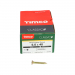 6.0x40 Pozi Countersunk Multi Purpose Screw Zinc & Yellow Plated Timco Classic Range Pack 200