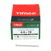 4.0x70 Pozi Countersunk Multi Purpose Screw A2 Timco Classic Range Pack 200