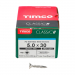5.0x30 Pozi Countersunk Multi Purpose Screw A2 Timco Classic Range Pack 200