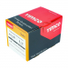 4.5x80 Pozi Countersunk Chipboard Screw Zinc & Yellow Plated Timco Solo Range Pack 200