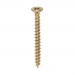 4x40 Pozi Countersunk Chipboard Screw Zinc & Yellow Plated Timco Solo Range Pack 1000