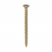 4x50 Pozi Countersunk Chipboard Screw Zinc & Yellow Plated Timco Solo Range Pack 1000