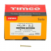 4x50 Pozi Countersunk Chipboard Screw Zinc & Yellow Plated Timco Solo Range Pack 1000