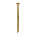 4x60 Pozi Countersunk Chipboard Screw Zinc & Yellow Plated Timco Solo Range Pack 1000