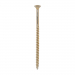 5x100 Pozi Countersunk Chipboard Screw Zinc & Yellow Plated Timco Solo Range Pack 1000