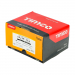 5x100 Pozi Countersunk Chipboard Screw Zinc & Yellow Plated Timco Solo Range Pack 1000