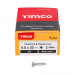 4x20 Pozi Countersunk Chipboard Screw Zinc Plated Timco Solo Range Pack 200