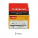 4.5x25 Pozi Countersunk Chipboard Screw Zinc Plated Timco Solo Range Pack 200