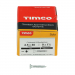 4.5x30 Pozi Countersunk Chipboard Screw Zinc Plated Timco Solo Range Pack 200