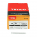 4.5x60 Pozi Countersunk Chipboard Screw Zinc Plated Timco Solo Range Pack 200