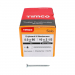 5x60 Pozi Countersunk Chipboard Screw Zinc Plated Timco Solo Range Pack 200