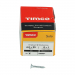 4x25 Square Countersunk Chipboard Screw Zinc Plated Timco Solo Range Pack 200