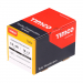 5x80 Square Countersunk Chipboard Screw Zinc Plated Timco Solo Range Pack 200