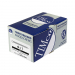 No10x11/2 Pozi Round Twin Threaded Woodscrew Zinc Plated Pack 200