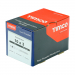 No10x3 Pozi Round Twin Threaded Woodscrew Zinc Plated Pack 200
