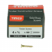 No4x3/4 Slotted Countersunk Woodscrew Brass Pack 200