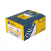 No10x2 Slotted Countersunk Woodscrew Brass Pack 100