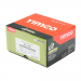 4.5x65 Torx Countersunk Decking Green Screw Timco C2 Range Pack 1000