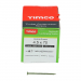 4.5x70 Pozi Countersunk Decking Screw Green Timco Pack 200