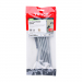 8.0x200 Hex Countersunk Timber Screw Silver Pack 10