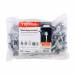 6.3x32 Hex Metal to Timber Slash Point Screw/Washer Zinc Pack 100