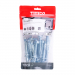 M12x100 Through Anchor Zinc Plated Timco Pack 12