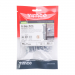 M6x75 Carriage Bolt, Nut & Washers DIN 603 Silver Pack 10