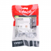M10x75 Carriage Bolt, Nut & Washers DIN 603 Silver Pack 10