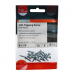 No6x1/2 Pozi Pan Ab Point Self Tapping Screw DIN 7981CZ Zinc Plated Pack 20
