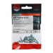 No8x5/8 Pozi Pan Ab Point Self Tapping Screw DIN 7981CZ Zinc Plated Pack 14