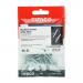M4x25 Pozi Countersunk Screw & Nut DIN 965 Zinc Plated Pack 30