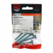 8x50 Coachscrew DIN 571 Zinc Plated Pack 5