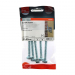 8x60 Coachscrew DIN 571 Zinc Plated Pack 5