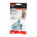 10x50 Coachscrew DIN 571 Zinc Plated Pack 4