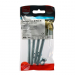 M8x100 Carriage Bolt & Nut DIN 603 Zinc Plated Gr.4.8 Pack 4