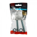 M12x75 Carriage Bolt & Nut DIN 603 Zinc Plated Gr.4.8 Pack 2