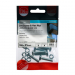M6x25 Hex Setscrew & Nut DIN 933 Zinc Plated Gr.8.8 Pack 6