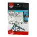 M8x40 Hex Setscrew & Nut DIN 933 Zinc Plated Gr.8.8 Pack 2