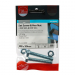 M8x50 Hex Setscrew & Nut DIN 933 Zinc Plated Gr.8.8 Pack 2