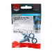 M10x25 Hex Setscrew & Nut DIN 933 Zinc Plated Gr.8.8 Pack 2
