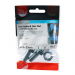 M12x25 Hex Setscrew & Nut DIN 933 Zinc Plated Gr.8.8 Pack 2