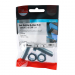 M12x35 Hex Setscrew & Nut DIN 933 Zinc Plated Gr.8.8 Pack 2