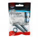 M12x50 Hex Setscrew & Nut DIN 933 Zinc Plated Gr.8.8 Pack 2