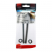 M10x130 Carriage Bolt & Nut DIN 603 A2 Pack 2