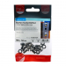 M6x12 Socket Dome Screw & Nut DIN 7380 A2 Pack 8
