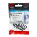 M8x30 Socket Capscrew & Nut DIN 912 A2 Pack 4
